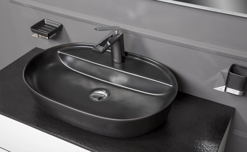 Столешница прямая черная 120 VALLESSI Столешница прямая черная 120 VALLESSI