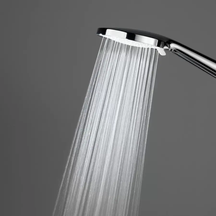 Душевая колонна круглая FONTE на 2 потока без смесителя, черный матовый Душевая колонна круглая FONTE на 2 потока без смесителя, черный матовый