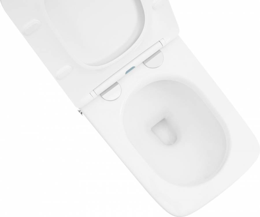 Приставной унитаз Abber Rechteck AC1213P импульсный с микролифтом Приставной унитаз Abber Rechteck AC1213P импульсный с микролифтом