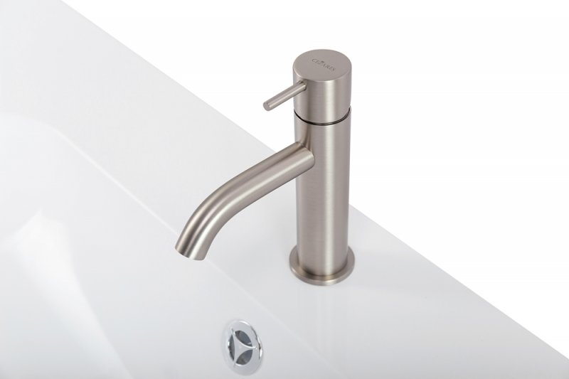 LEAF-LSM2-L-PR Смеситель для раковины однорычажный, с донным клапаном, исполнение Sunrise PVD LEAF-LSM2-L-PR Смеситель для раковины однорычажный, с донным клапаном, исполнение Sunrise PVD