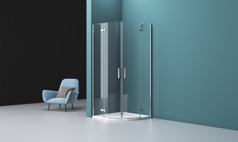 Душевой уголок BelBagno KRAFT-R-2-90-C-Cr Душевой уголок BelBagno KRAFT-R-2-90-C-Cr