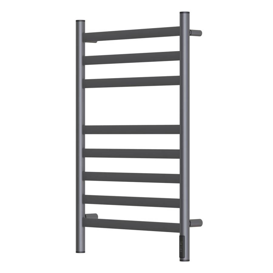 Полотенцесушитель электрический Point Селена PN16858GR П8 500x800, диммер справа, графит премиум	 Полотенцесушитель электрический Point Селена PN16858GR П8 500x800, диммер справа, графит премиум