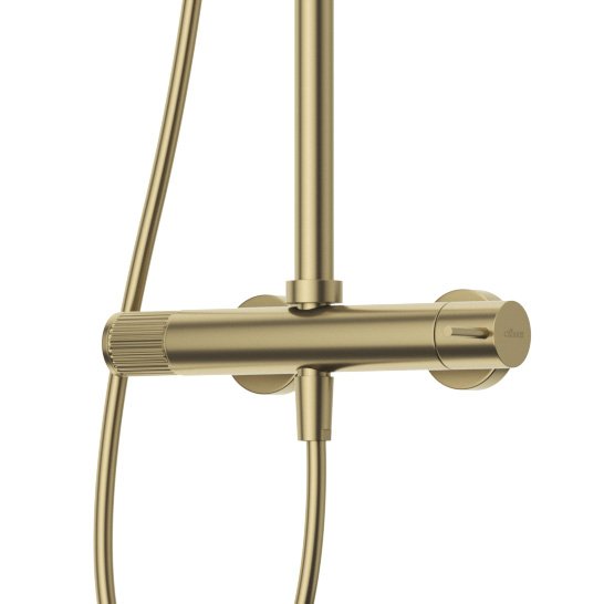 LEAF-CDA-25-L-MM Душевая стойка телескопическая, с верхним и ручным душем, верхний душ диаметр 250 мм , исполнение Morning Mist LEAF-CDA-25-L-MM Душевая стойка телескопическая, с верхним и ручным душем, верхний душ диаметр 250 мм , исполнение Morning Mist