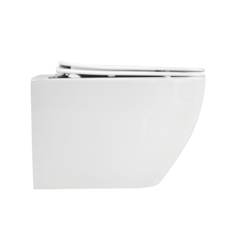 STYLUS-TOR Чаша подвесного унитаза безободкового с системой смыва "Торнадо",  CZR-6601-TH-TOR STYLUS-TOR Чаша подвесного унитаза безободкового с системой смыва "Торнадо",  CZR-6601-TH-TOR