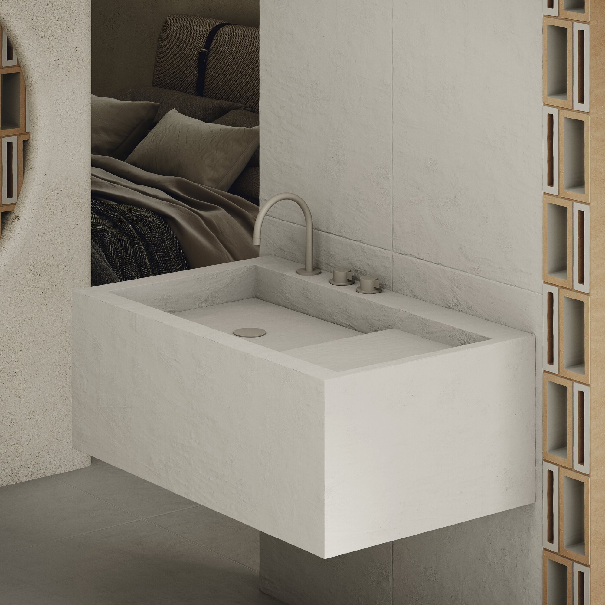 Керамогранит A Piedi White 100х100 Керамогранит A Piedi White 100х100