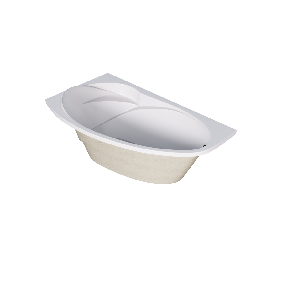 Акриловая ванна 1Marka Aima Design Dolce Vita 170х75 01дов1775 Акриловая ванна 1Marka Aima Design Dolce Vita 170х75 01дов1775