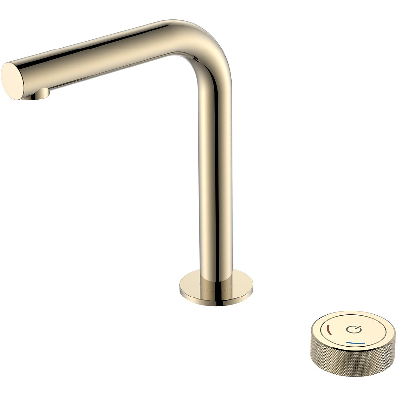 Смеситель автоматический для раковины на 2 отв. TECH ЗОЛОТО Смеситель автоматический для раковины на 2 отв. TECH ЗОЛОТО