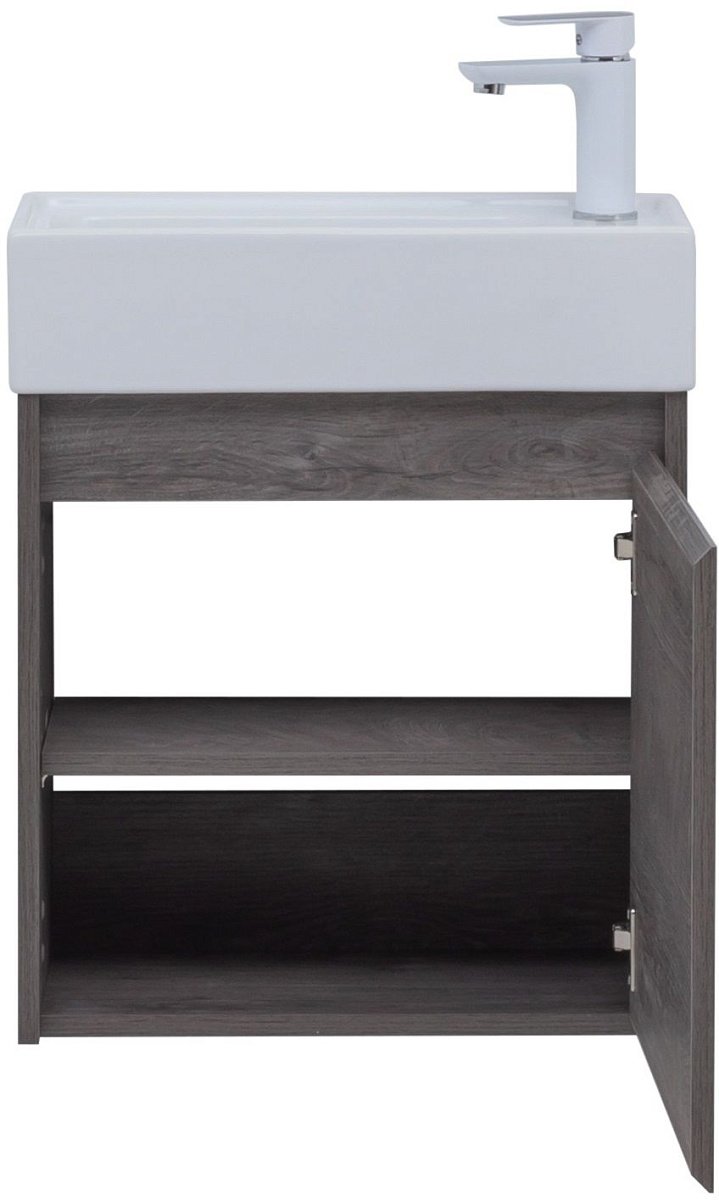 Тумба под раковину Aquanet Nova Lite 50 дуб рошелье (1 дверца) Тумба под раковину Aquanet Nova Lite 50 дуб рошелье (1 дверца)