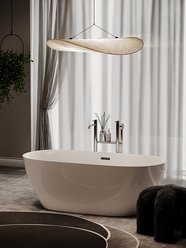 Ванна Fusion акриловая отдельностоящая, арт. FB03 Ванна Fusion акриловая отдельностоящая, арт. FB03