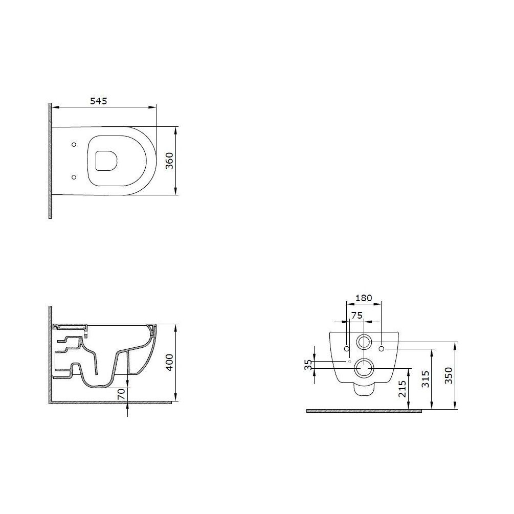 Подвесной унитаз Allen Brau Priority 4.31001.20 Подвесной унитаз Allen Brau Priority 4.31001.20