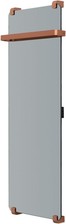 Полотенцесушитель электрический Allen Brau Infinity 120x44 с рейлингом и креплением, медь браш Полотенцесушитель электрический Allen Brau Infinity 120x44 с рейлингом и креплением, медь браш