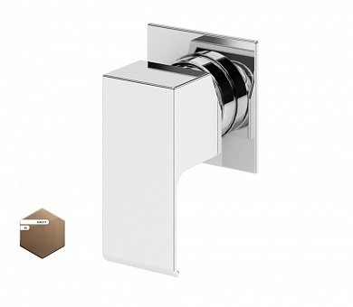 PORTA-DIM-SS Встраиваемый однорычажный смеситель на 1 выход, исполнение sunset