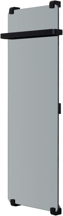 Полотенцесушитель электрический Allen Brau Infinity 120x44 с рейлингом и креплением, черный браш Полотенцесушитель электрический Allen Brau Infinity 120x44 с рейлингом и креплением, черный браш