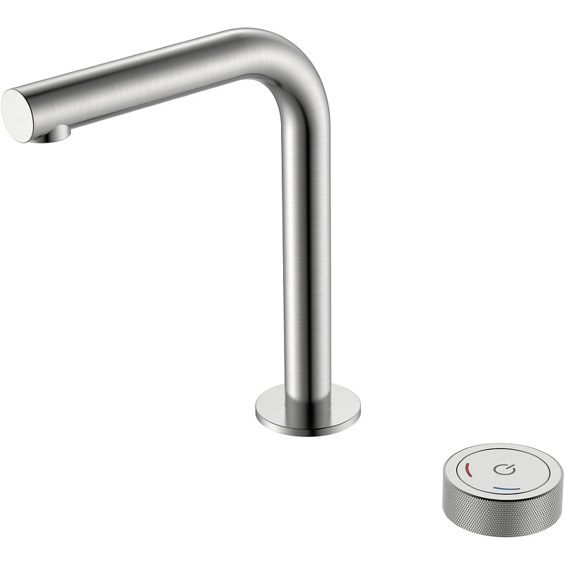 Смеситель автоматический для раковины на 2 отв. TECH Nikel Brush Смеситель автоматический для раковины на 2 отв. TECH Nikel Brush