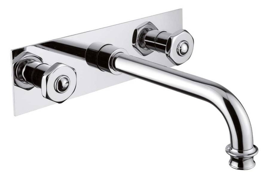 APHRODITE-BLS2-02-O Встраиваемый смеситель для раковины Исполнение: Бронза, Ручки: Металл  APHRODITE-BLS2-02-O Встраиваемый смеситель для раковины Исполнение: Бронза, Ручки: Металл