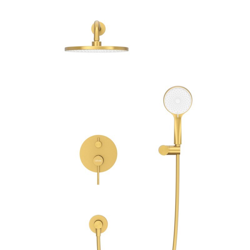 RELAX-DSET-IN Душевой комплект встраиваемый (смеситель встраиваемый, верхний душ, ручной душ со шлангом, штуцер с держателем), сатин RELAX-DSET-IN Душевой комплект встраиваемый (смеситель встраиваемый, верхний душ, ручной душ со шлангом, штуцер с держателем), сатин