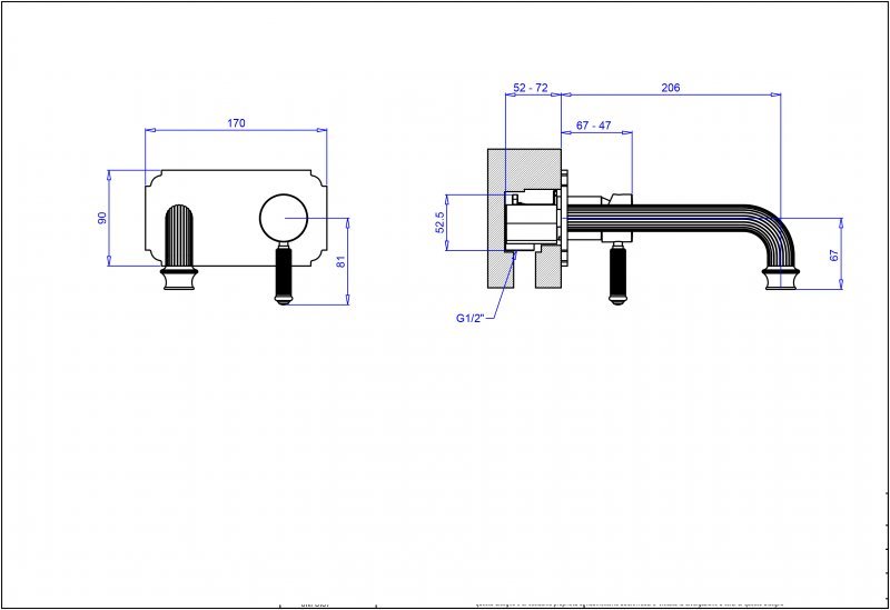 APHRODITE-BLSM2-02-Bi Встраиваемый смеситель для раковины однорычажный Исполнение: Бронза, Ручки: Белый  APHRODITE-BLSM2-02-Bi Встраиваемый смеситель для раковины однорычажный Исполнение: Бронза, Ручки: Белый