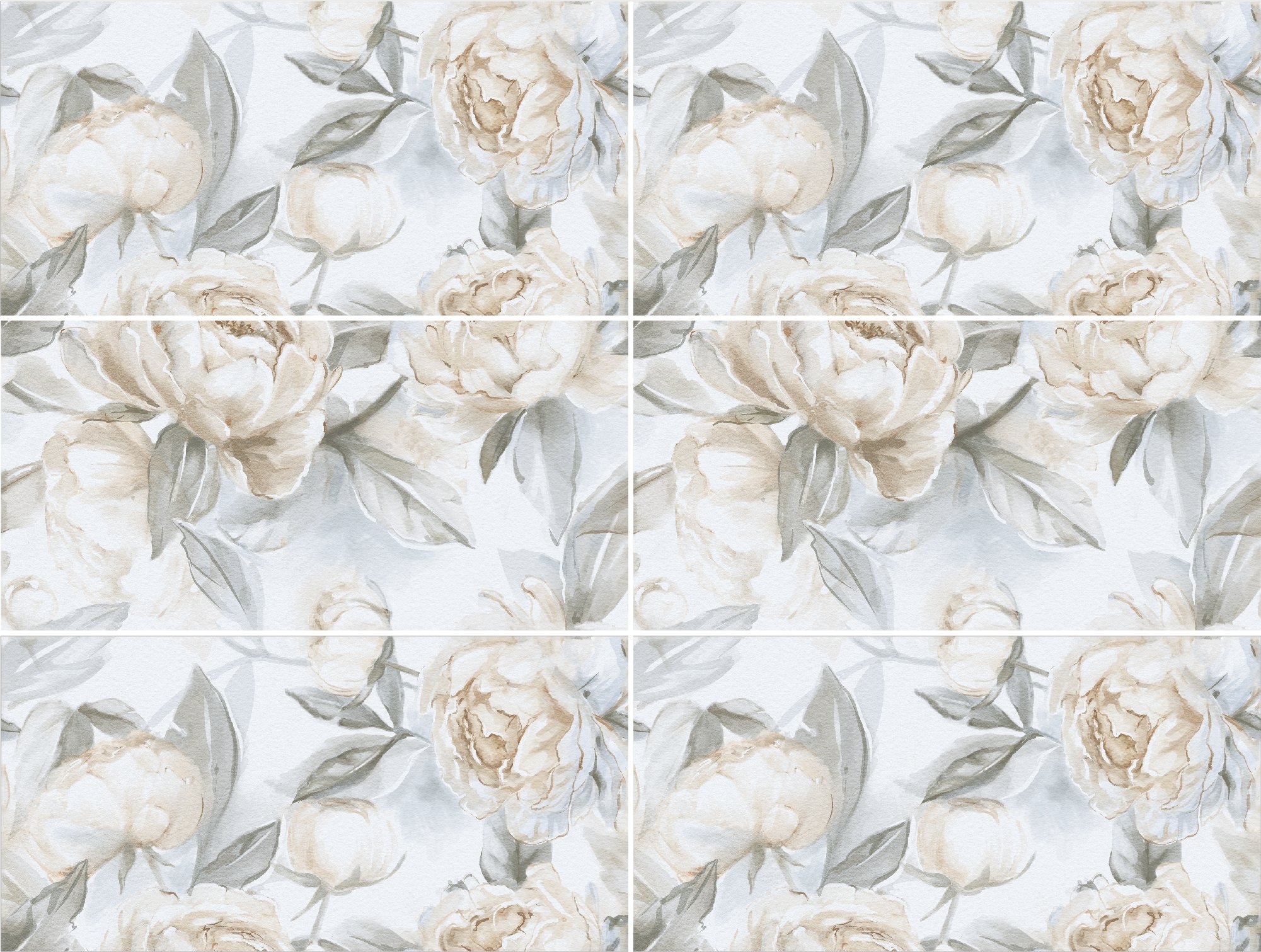 Плитка Elite Peonies Decor A+B 60x120 Matt Плитка Elite Peonies Decor A+B 60x120 Matt