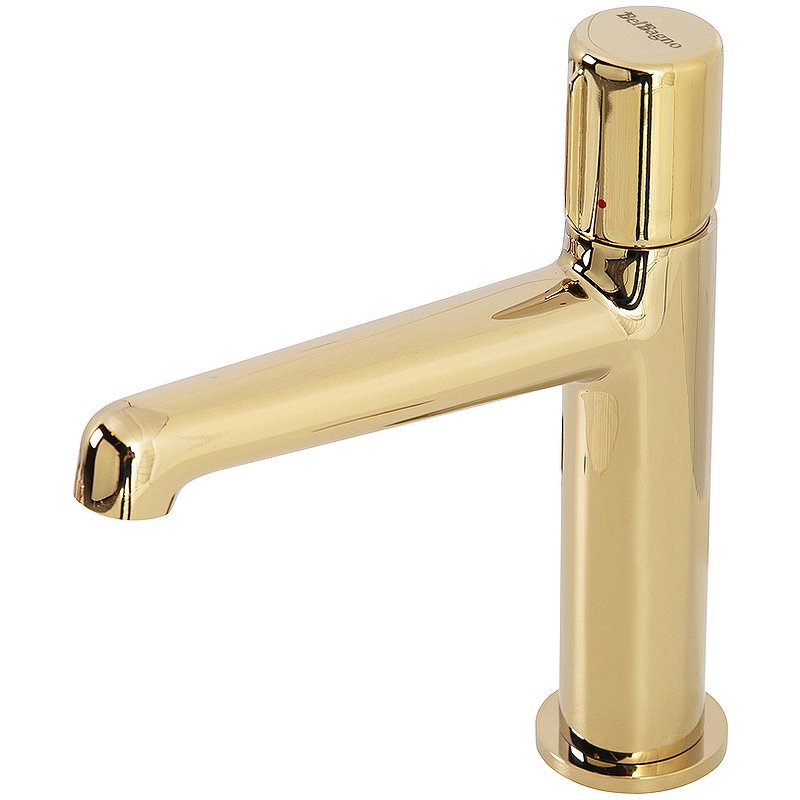 UNO Смеситель для раковины с донным клапаном, золото UNO-LVM-ORO UNO Смеситель для раковины с донным клапаном, золото UNO-LVM-ORO