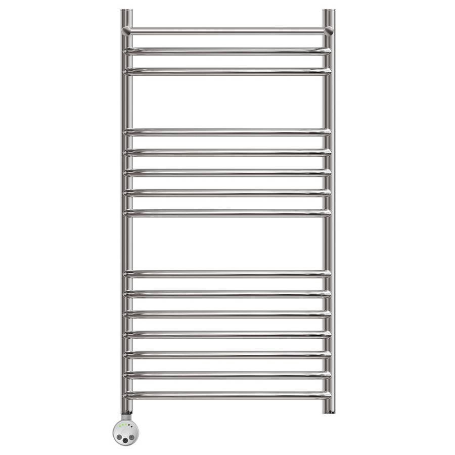 Полотенцесушитель электрический Point Альфа PN05150SPE П14 500x1000 с полкой левый/правый, хром Полотенцесушитель электрический Point Альфа PN05150SPE П14 500x1000 с полкой левый/правый, хром