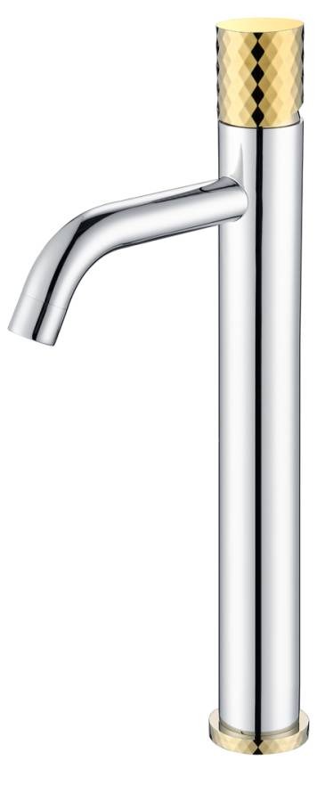 Смеситель STICK для умыв. выс. CHROME DIAMOND GOLD_Комплект Смеситель STICK для умыв. выс. CHROME DIAMOND GOLD_Комплект