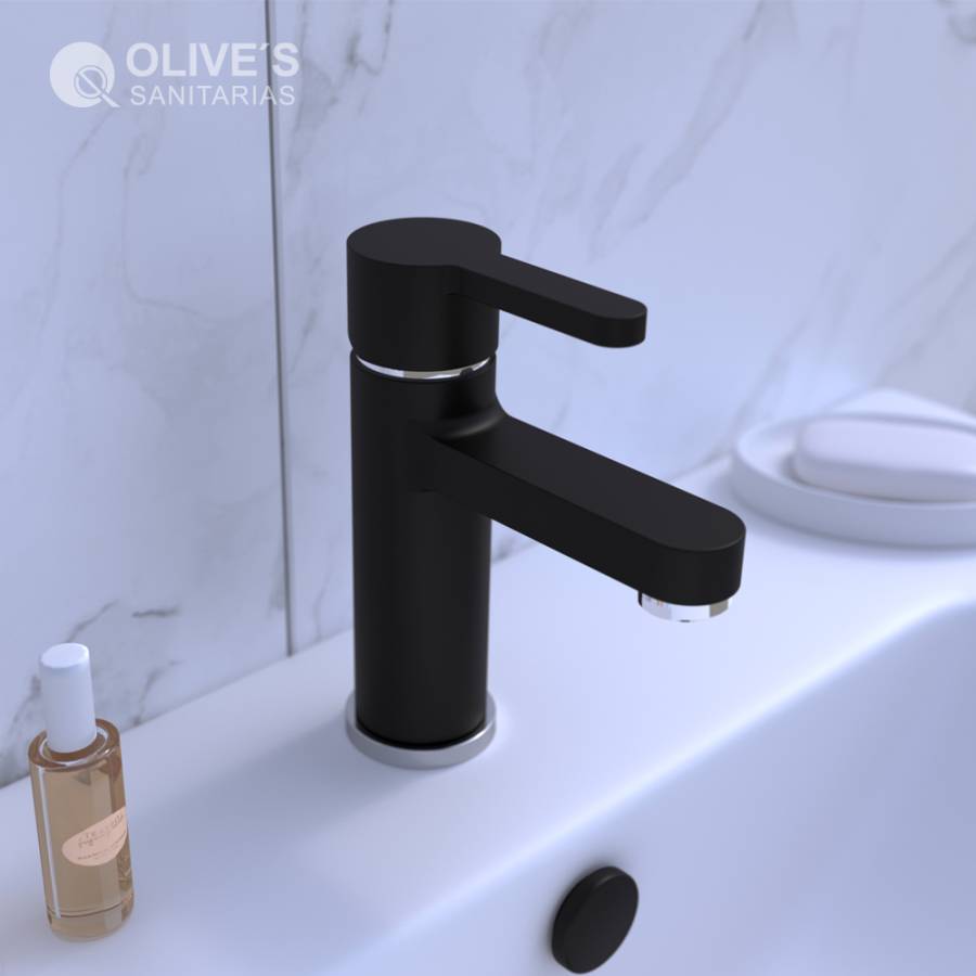 Смеситель ЧЕРНЫЙ д/раковины TORRES, арт.17100TRB Смеситель ЧЕРНЫЙ д/раковины TORRES, арт.17100TRB