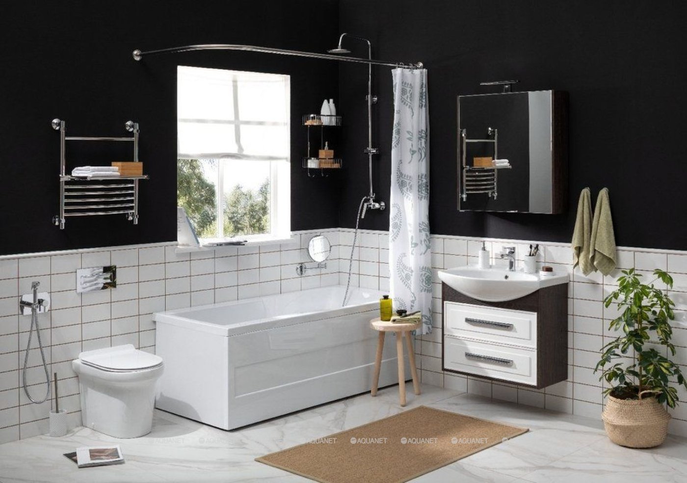 Акриловая ванна Aquanet Taurus 170x75 Акриловая ванна Aquanet Taurus 170x75