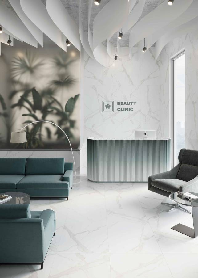 Керамогранит Statuario Cara Satin 80х160 Керамогранит Statuario Cara Satin 80х160