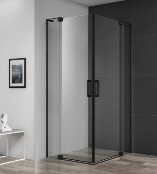 SLIDER-WL/SSN-NERO Пристенный профиль с силиконовыми уплотнителями SLIDER-WL/SSN-NERO Пристенный профиль с силиконовыми уплотнителями