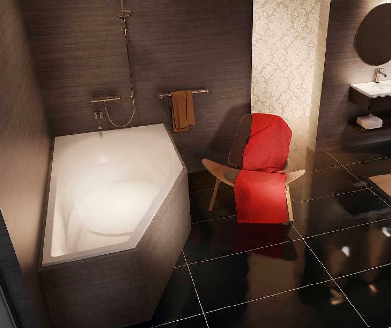 Акриловая ванна Riho Yukon, 160х90 см L Акриловая ванна Riho Yukon, 160х90 см L