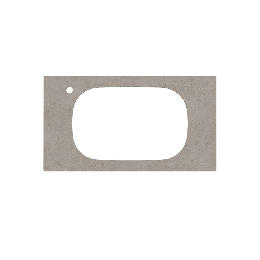 Спец. изделие декоративное для раковин, встраиваемых сверху MAGICA Риккарди 90 см, серый матовый MA.2.1.SG519920R\90 Спец. изделие декоративное для раковин, встраиваемых сверху MAGICA Риккарди 90 см, серый матовый MA.2.1.SG519920R\90