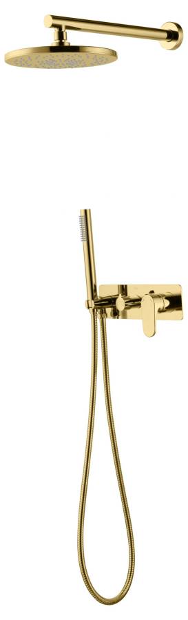 Смеситель встроенный для душа с верхней лейкой SPECTRE Gold Смеситель встроенный для душа с верхней лейкой SPECTRE Gold