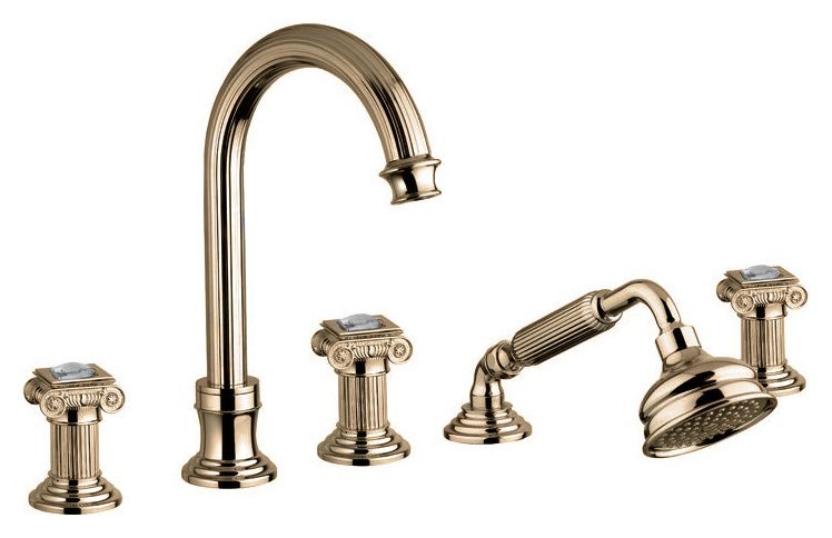 Душевой гарнитур OLIMP-BVD-01-O Исполнение: Хром, Ручки: Металл  Душевой гарнитур OLIMP-BVD-01-O Исполнение: Хром, Ручки: Металл