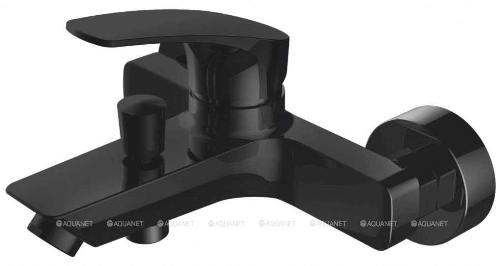 Смеситель для ванны с душем Aquanet Static Black AF330-20B Смеситель для ванны с душем Aquanet Static Black AF330-20B