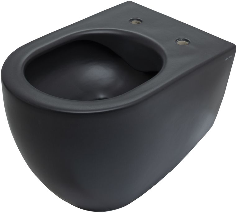 Чаша подвесного унитаза Allen Brau Reality 4.32006.31 черный матовый Чаша подвесного унитаза Allen Brau Reality 4.32006.31 черный матовый