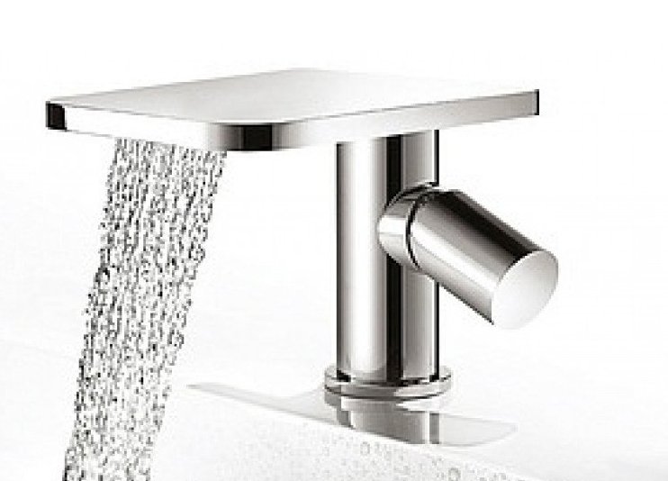 CASCADO-F-LS-01-W0 Смеситель на раковину без донного клапана CASCADO-F-LS-01-W0 Смеситель на раковину без донного клапана