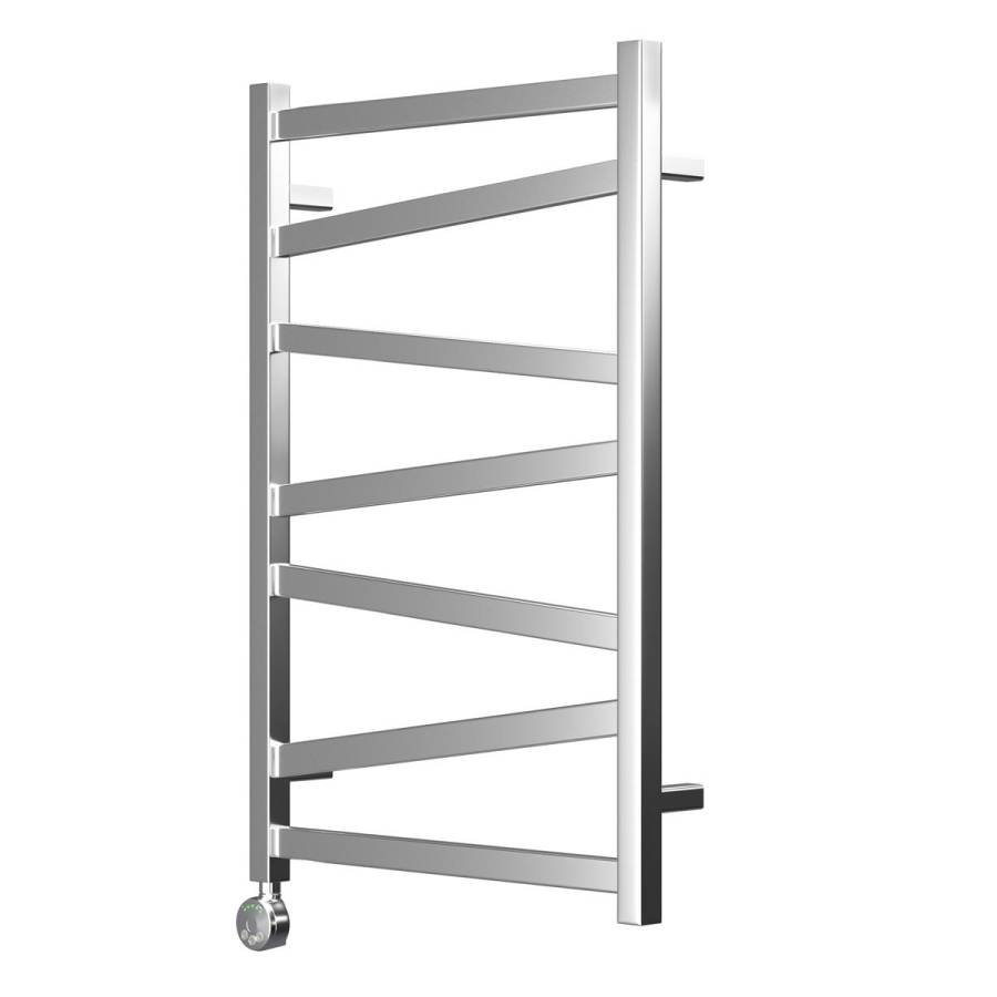 Полотенцесушитель электрический Point Феникс PN15158E П7 500x800 левый/правый, хром Полотенцесушитель электрический Point Феникс PN15158E П7 500x800 левый/правый, хром