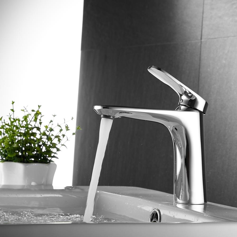 Смеситель для раковины латунь, хром S8501 Смеситель для раковины латунь, хром S8501