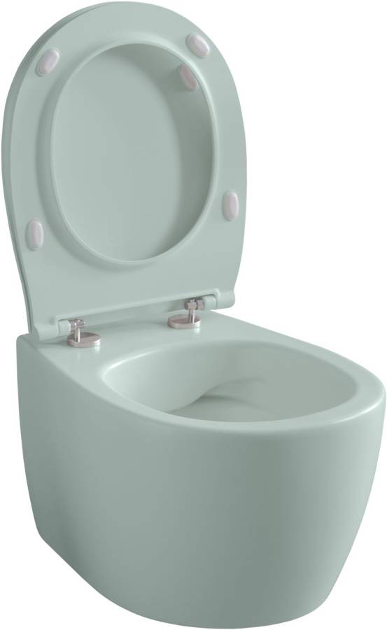 Чаша подвесного унитаза Allen Brau Fantasy 4.11004.MT мятный Чаша подвесного унитаза Allen Brau Fantasy 4.11004.MT мятный