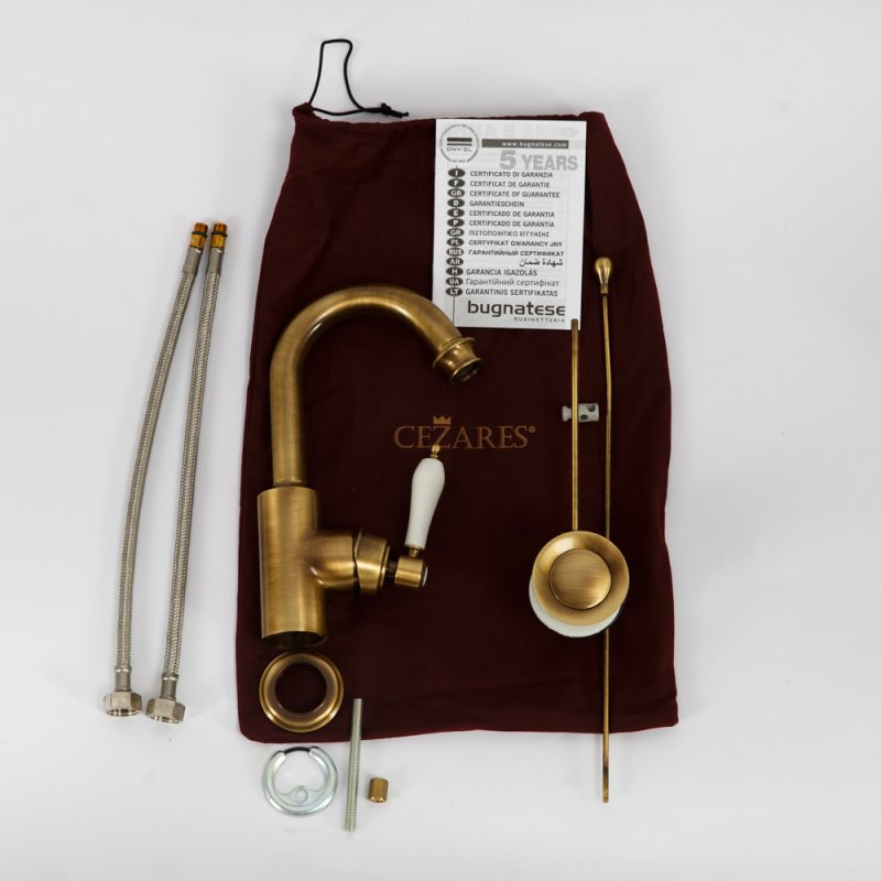 APHRODITE-LS2-01-Bi Смеситель для раковины однорычажный с донным клапаном Исполнение: Хром, Ручки: Белая  APHRODITE-LS2-01-Bi Смеситель для раковины однорычажный с донным клапаном Исполнение: Хром, Ручки: Белая