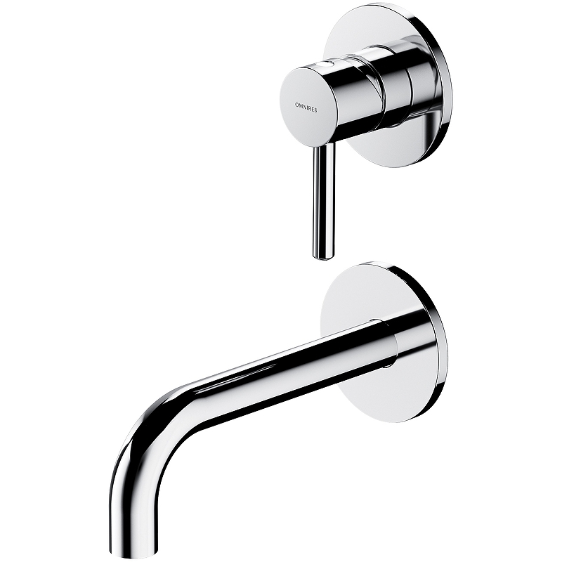 Смеситель для умывальника скрытого монтажа OMNIRES Y Y1215NCR (хром) Смеситель для умывальника скрытого монтажа OMNIRES Y Y1215NCR (хром)