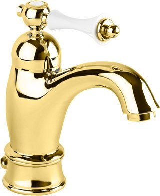 MARGOT-LSM1-A-01-N Смеситель для раковины удлиненный с донным клапаном Исполнение: Хром, Ручки: Чёрный  MARGOT-LSM1-A-01-N Смеситель для раковины удлиненный с донным клапаном Исполнение: Хром, Ручки: Чёрный