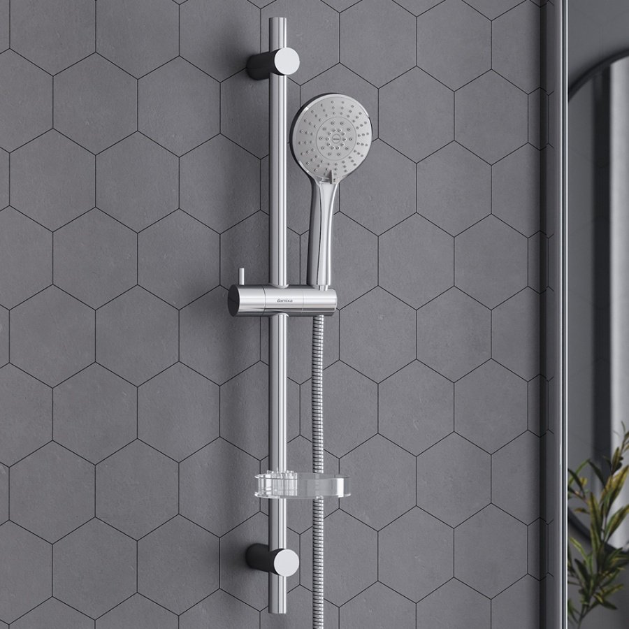 914100000 Palace One душевой комплект: ручной душ d - 120 мм, 5 функций, штанга, мыльница, шт 914100000 Palace One душевой комплект: ручной душ d - 120 мм, 5 функций, штанга, мыльница, шт