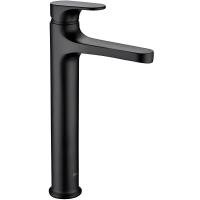 Смеситель для умывальника высокий SPECTRE черный матовый Смеситель для умывальника высокий SPECTRE черный матовый