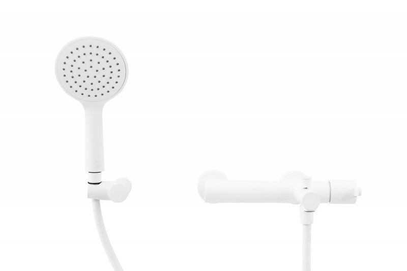 LEAF-VD-SR Смеситель для ванны и душа однорычажный в комплекте с ручным душем, шлангом и держателем Исполнение: Sunrise  LEAF-VD-SR Смеситель для ванны и душа однорычажный в комплекте с ручным душем, шлангом и держателем Исполнение: Sunrise