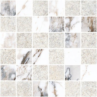 Мозаика K9498838R001VTE0 Marble-Stone Белый (30см*30см*9мм) (10шт/0,9м2) Матовый-Лаппато Ректификат, шт Мозаика K9498838R001VTE0 Marble-Stone Белый (30см*30см*9мм) (10шт/0,9м2) Матовый-Лаппато Ректификат, шт