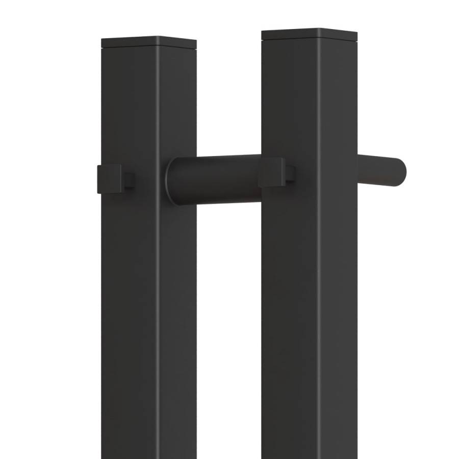 Полотенцесушитель электрический Point Гермес PN13812B П3 80x1200 диммер справа, черный Полотенцесушитель электрический Point Гермес PN13812B П3 80x1200 диммер справа, черный