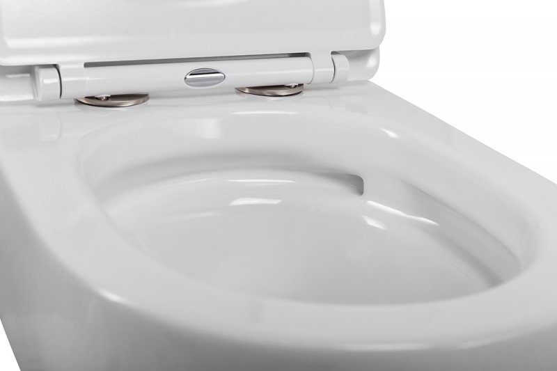 STYLUS-TOR Чаша подвесного унитаза безободкового с системой смыва "Торнадо",  CZR-6601-TH-TOR STYLUS-TOR Чаша подвесного унитаза безободкового с системой смыва "Торнадо",  CZR-6601-TH-TOR