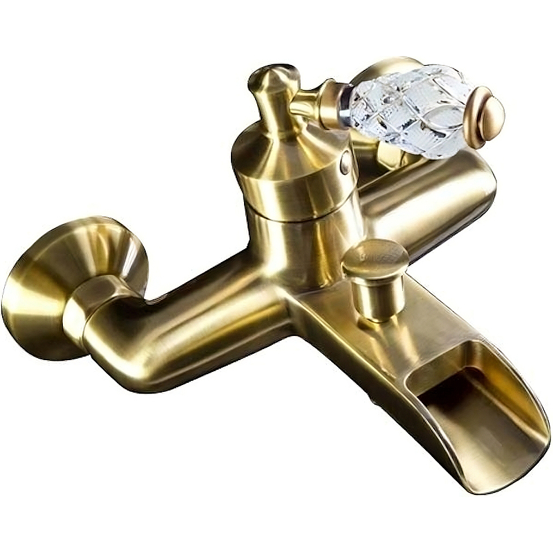 Смеситель для ванны VOGUE CRYSTAL, бронза_Комплект Смеситель для ванны VOGUE CRYSTAL, бронза_Комплект