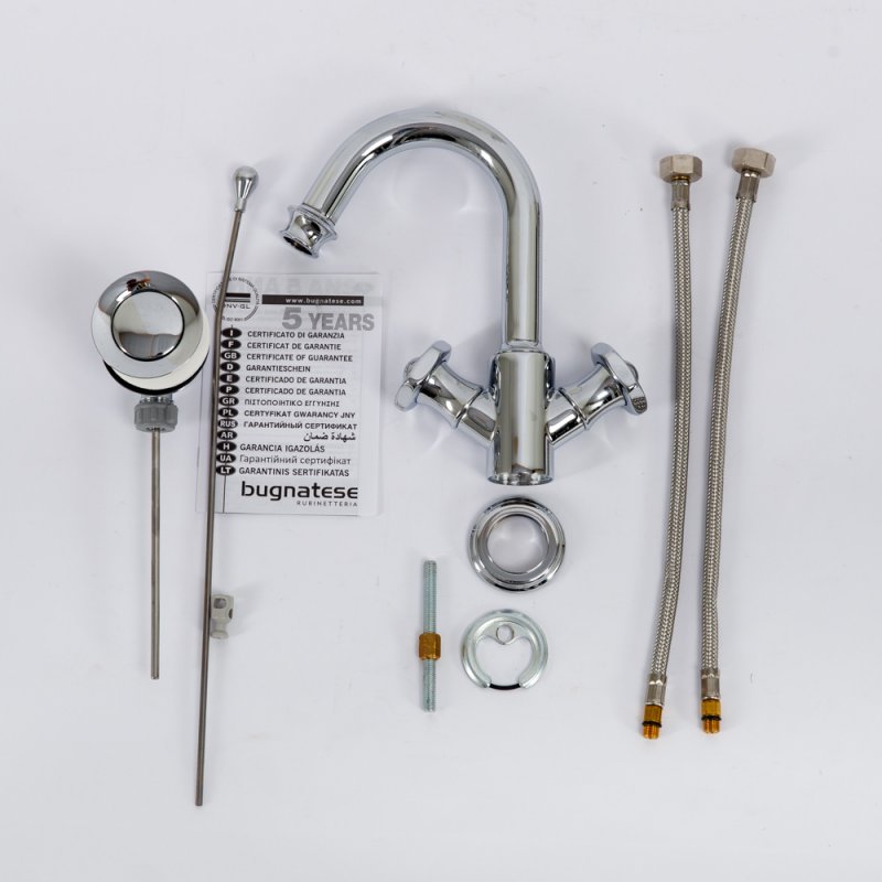 APHRODITE-LS2-01-Sw Смеситель для раковины с донным клапаном Исполнение: Хром, Ручки: Swarovski  APHRODITE-LS2-01-Sw Смеситель для раковины с донным клапаном Исполнение: Хром, Ручки: Swarovski